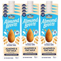 Almond Breeze Almond & Oat Milk x 12